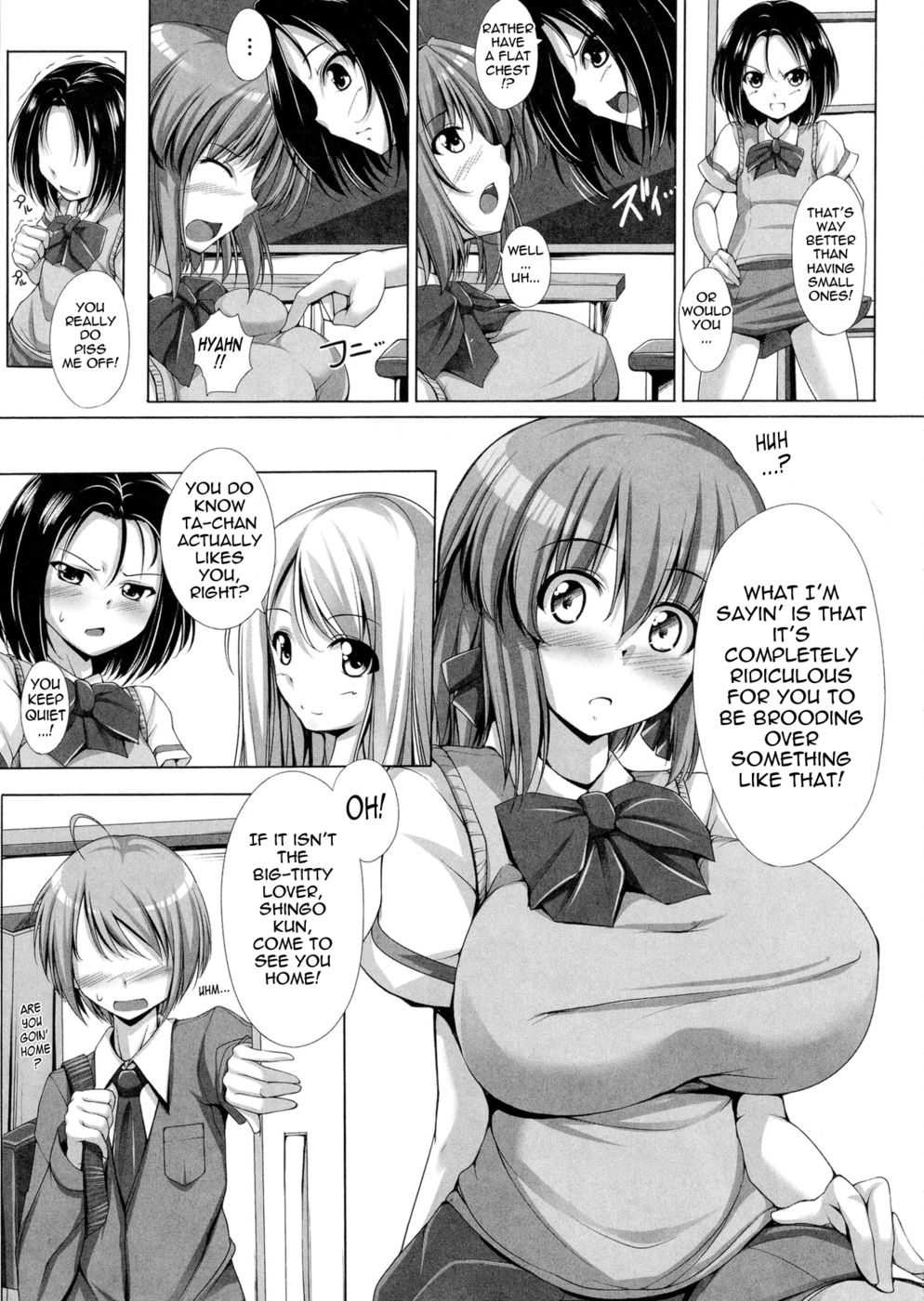 Hentai Manga Comic-My Boobs Are Such Trouble-Read-3